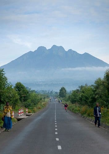 Mountains and volcanoes